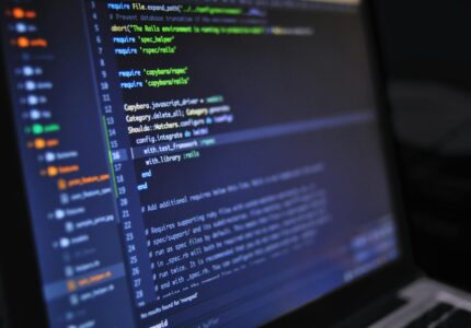 close up photo of programming of codes